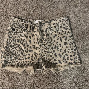 Kancan Leopard Print Women's Shorts
